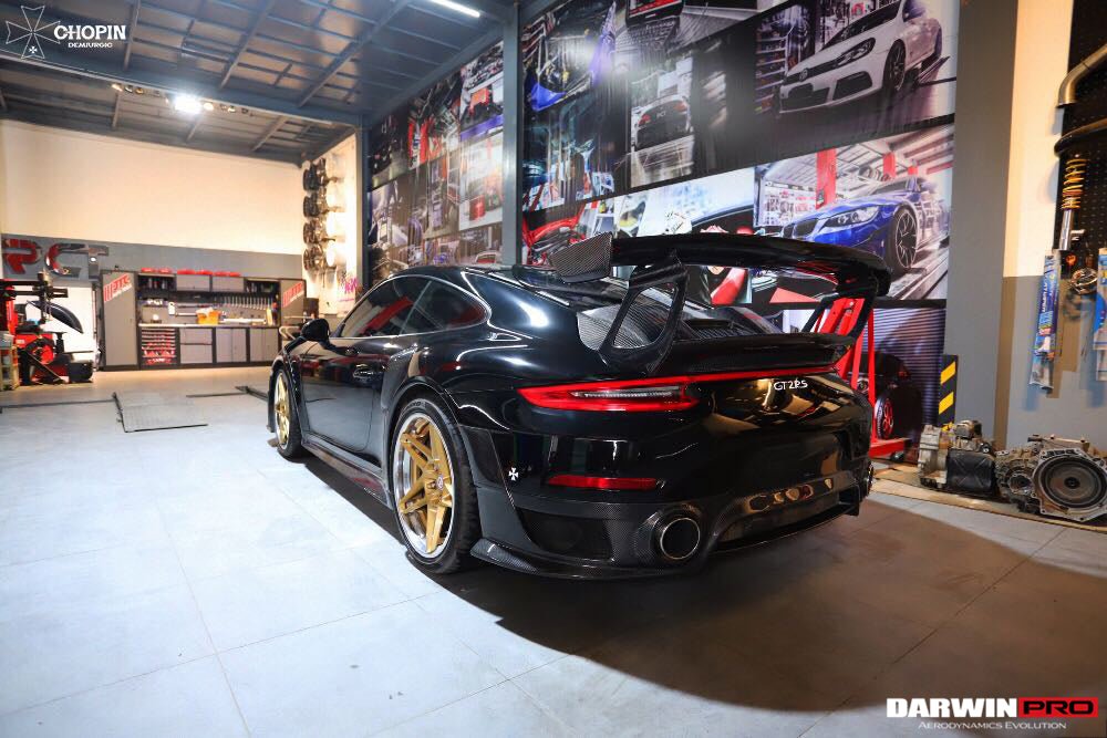 2016 - 2018 Porsche 911 991.2 Carrera/Targa 4/4S GT2RS Style Rear Bumper