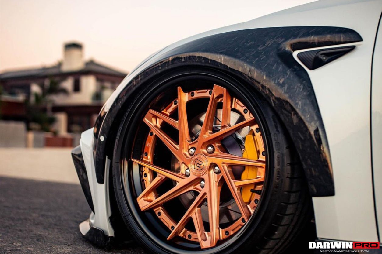 2021 - 2025 Tesla Model 3 IMP Performance Partial Carbon Fiber Full Body Kit