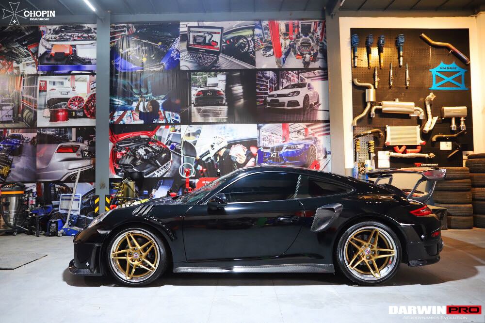 2016 - 2018 Porsche 911 991.2 Carrera/Targa 4/4S GT2RS Style Rear Bumper