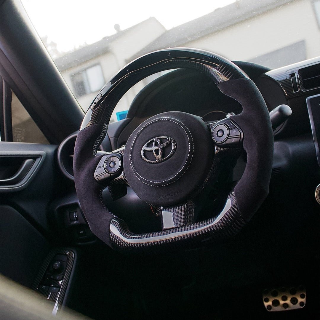 Toyota GR86 | Subaru BRZ ZN8 ZD8 Custom Carbon Fiber Steering Wheel 2022-Up