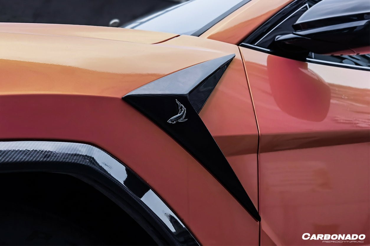 2018 - 2022 Lamborghini URUS TC Style Dry Carbon Fiber Fender Vents