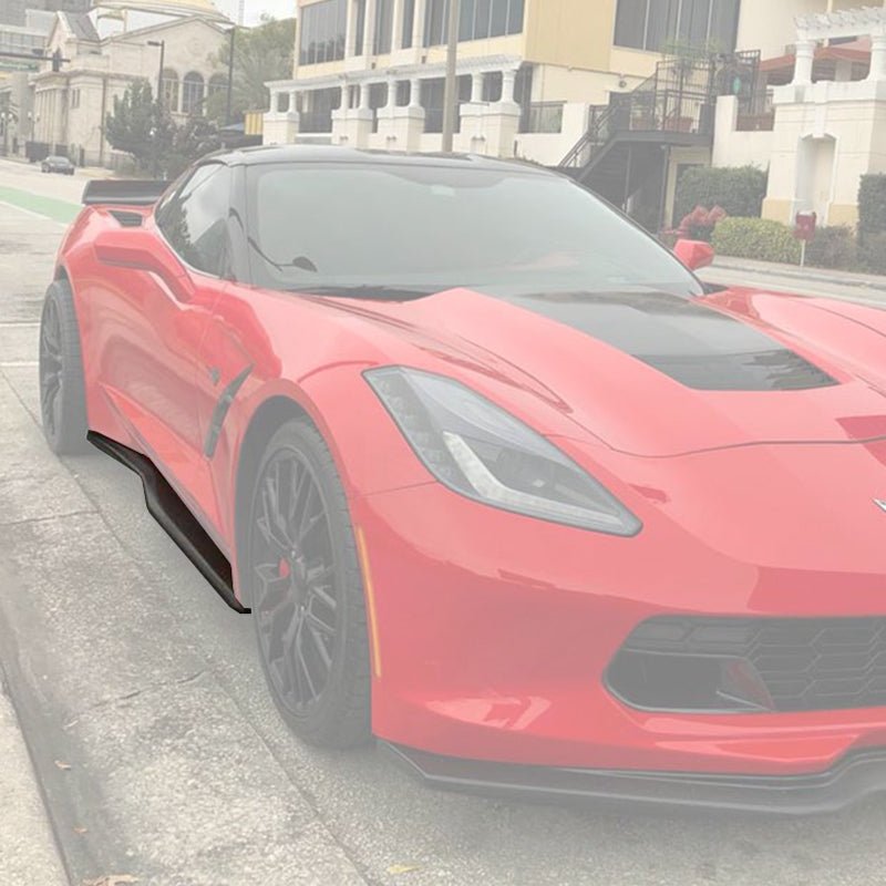 Chevrolet Corvette C7 Side Skirts Rocker Panels (2014–2019)