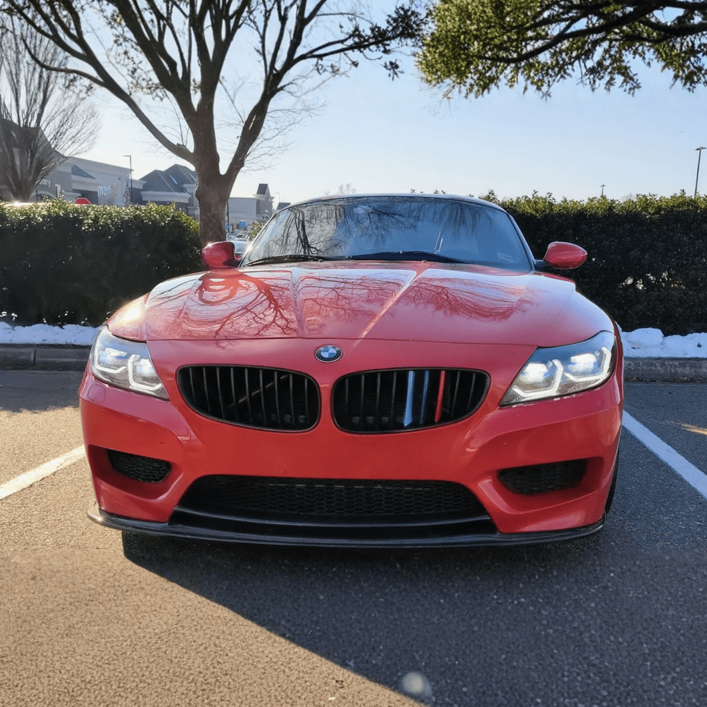 BMW Z4 E89 Laser Style CSL Yellow/White LED Headlights 2009 - 2016