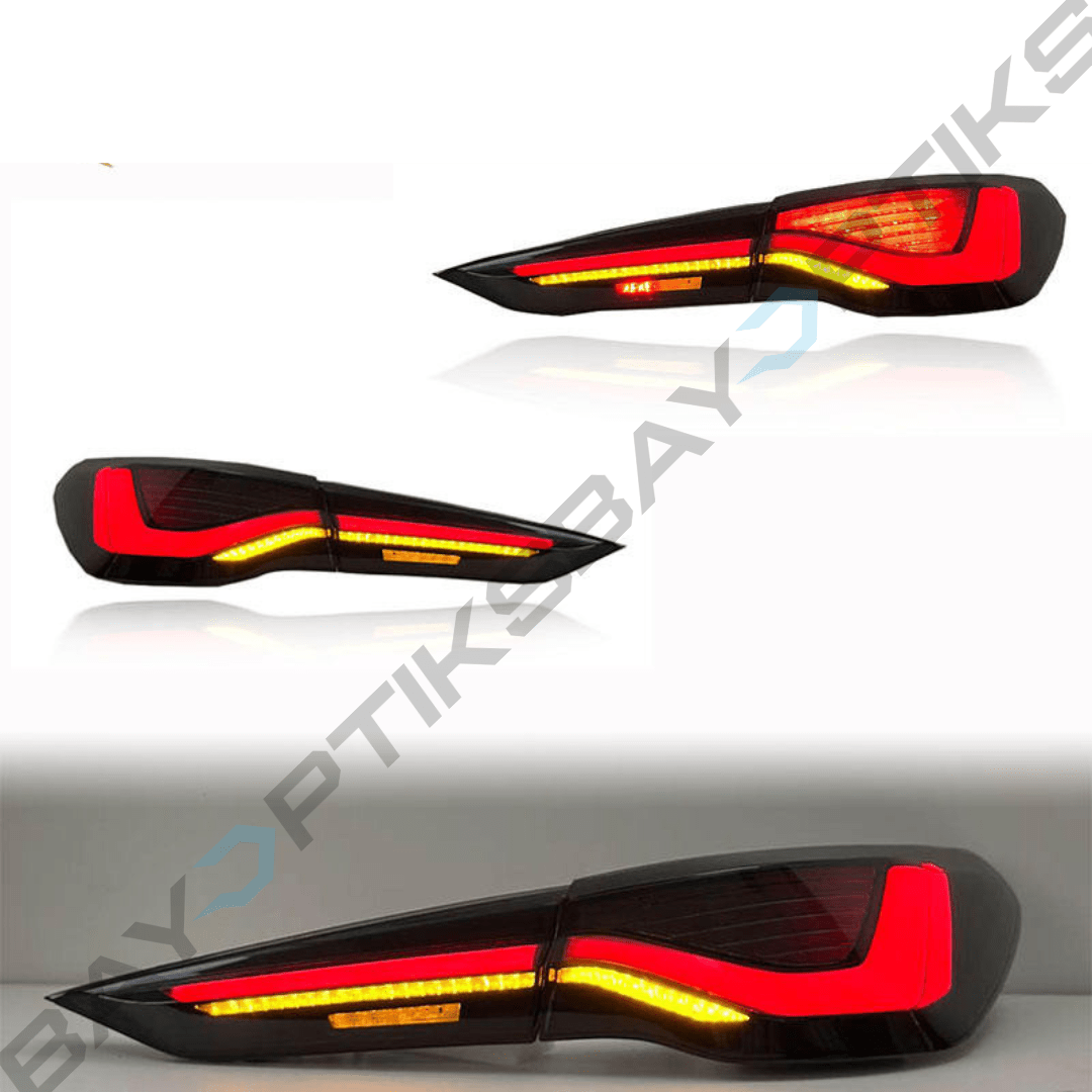 BMW 4 Series G22 G82 Clear Style LED Taillights 2020-2022