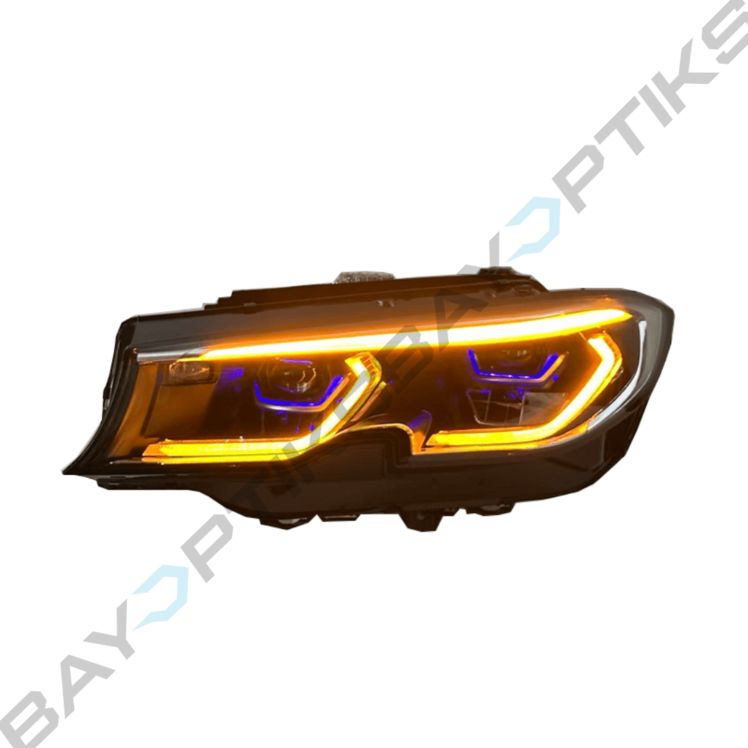 BMW G20 3 Series OEM Laser Style Tri Color Headlights 2020-2022