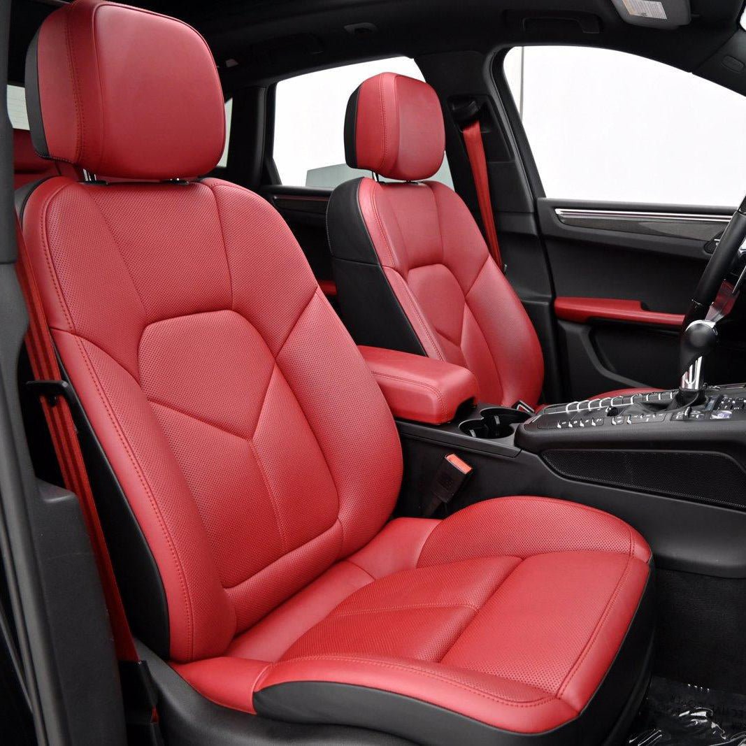 Porsche Macan Custom Leather Seat Covers 2014-Up