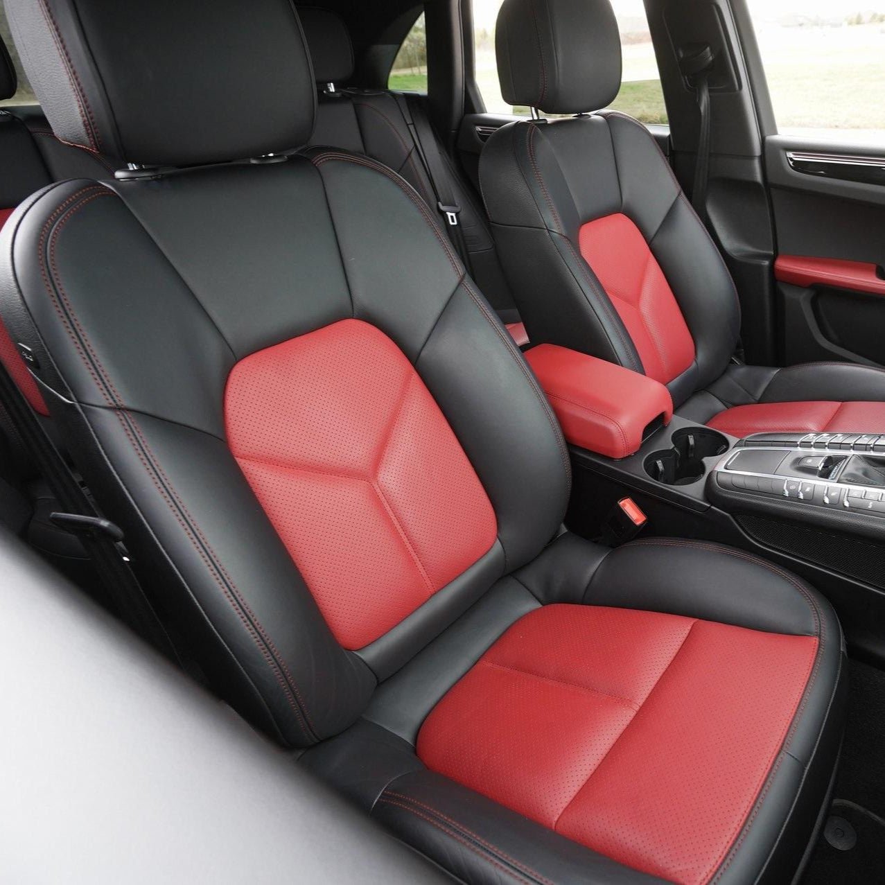 Porsche Macan Custom Leather Seat Covers 2014-Up