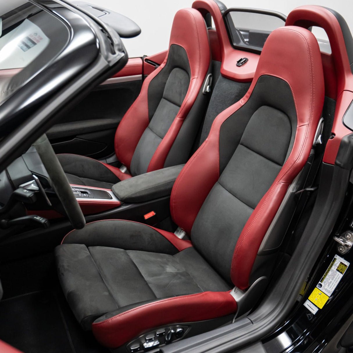Porsche 718 Cayman 982 Custom Leather Seat Covers 2017-Up