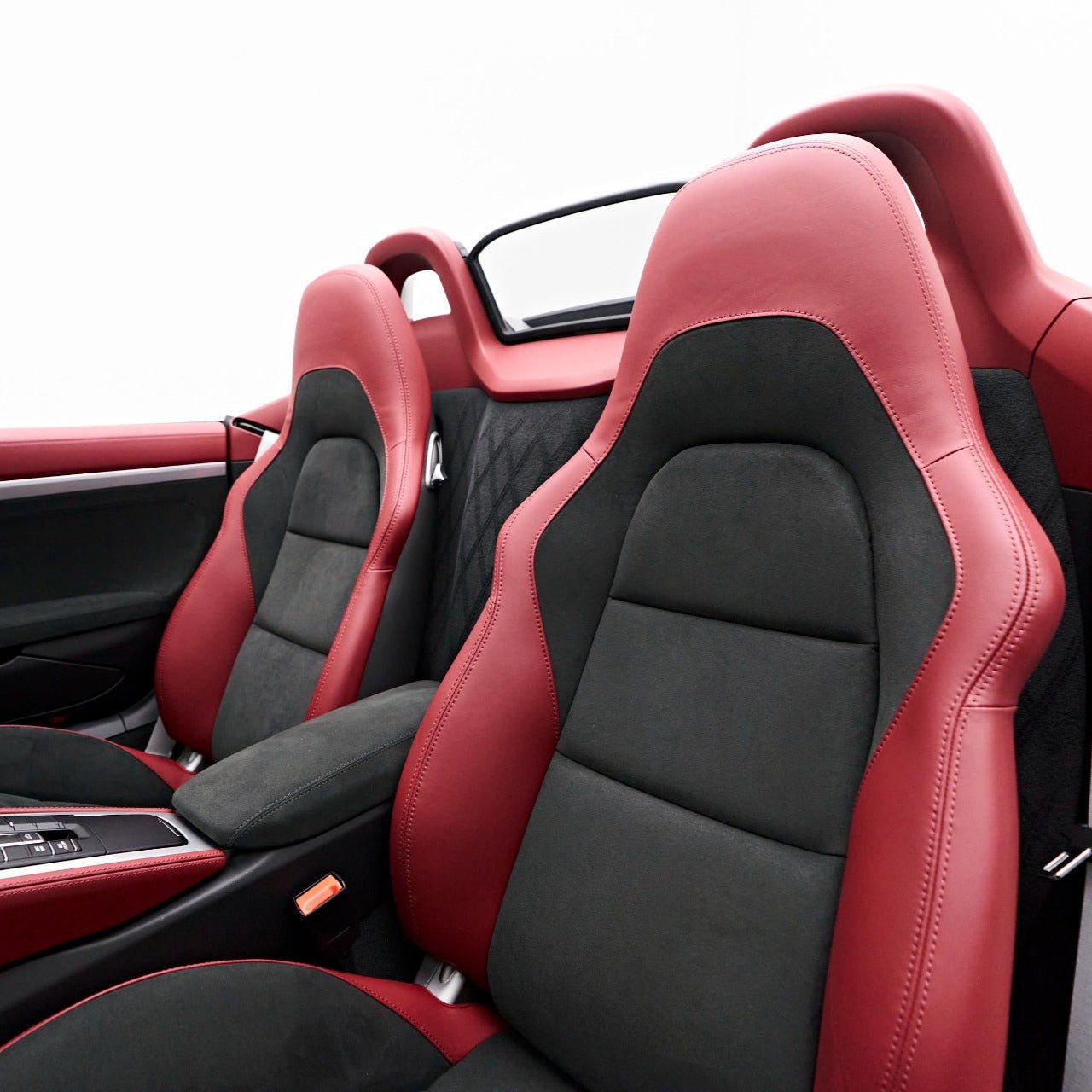 Porsche 718 Cayman 982 Custom Leather Seat Covers 2017-Up