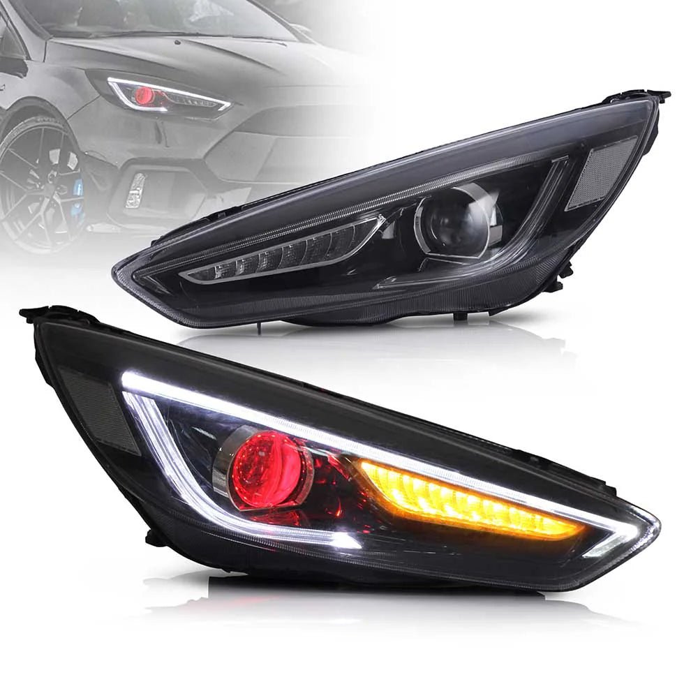 Ford Focus 3th Gen Facelift MK 3.5 LED Headlights 2015 - 2019