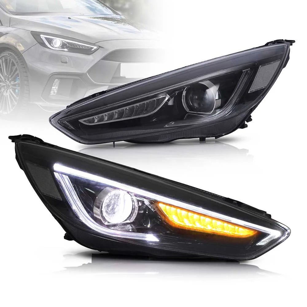 Ford Focus 3th Gen Facelift MK 3.5 LED Headlights 2015 - 2019