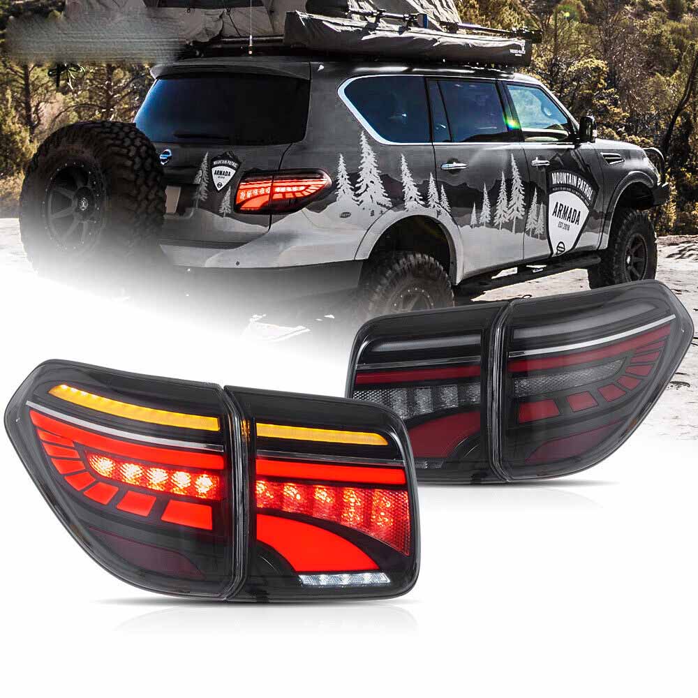 Nissan Armada (Y62) & 2010-2019 Patrol LED Taillights 2017 - 2020