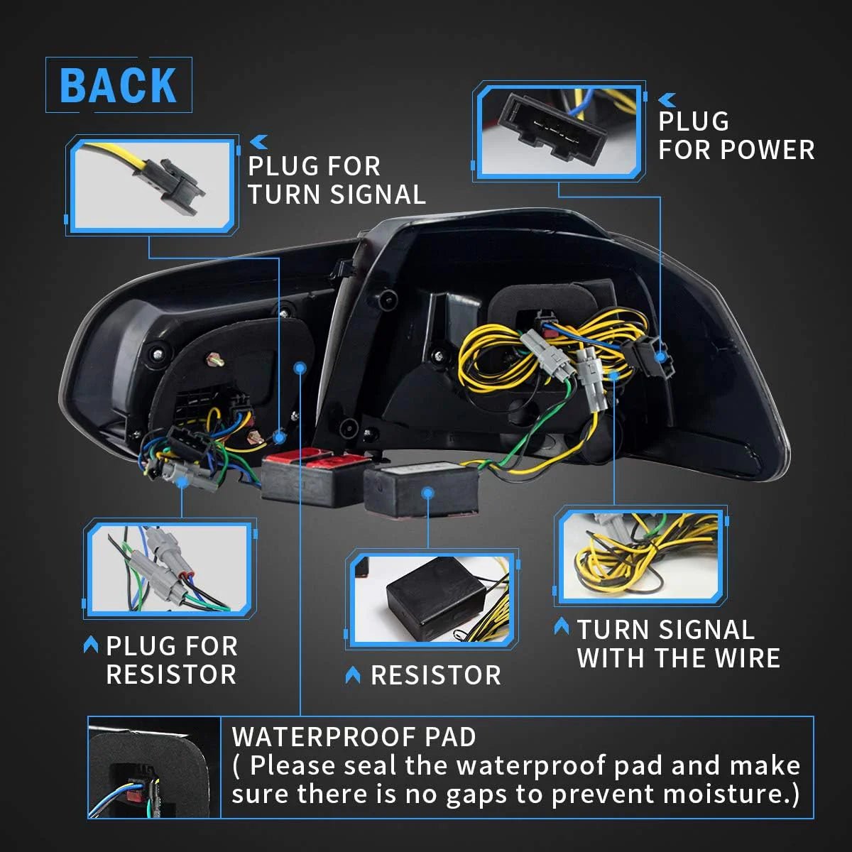 Volkswagen Golf 6 MK6 LED Taillights 2009 - 2014 (Europe: 2008-2012)