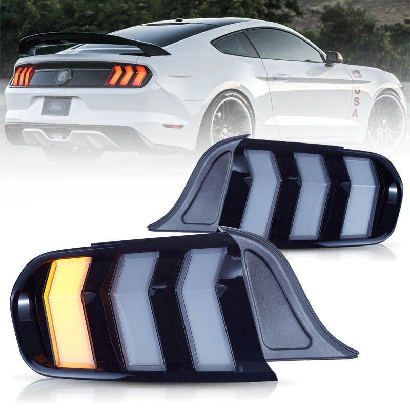 Ford Mustang S550 W/ 5 Modes Turn Signals LED Taillights 2015 - 2023