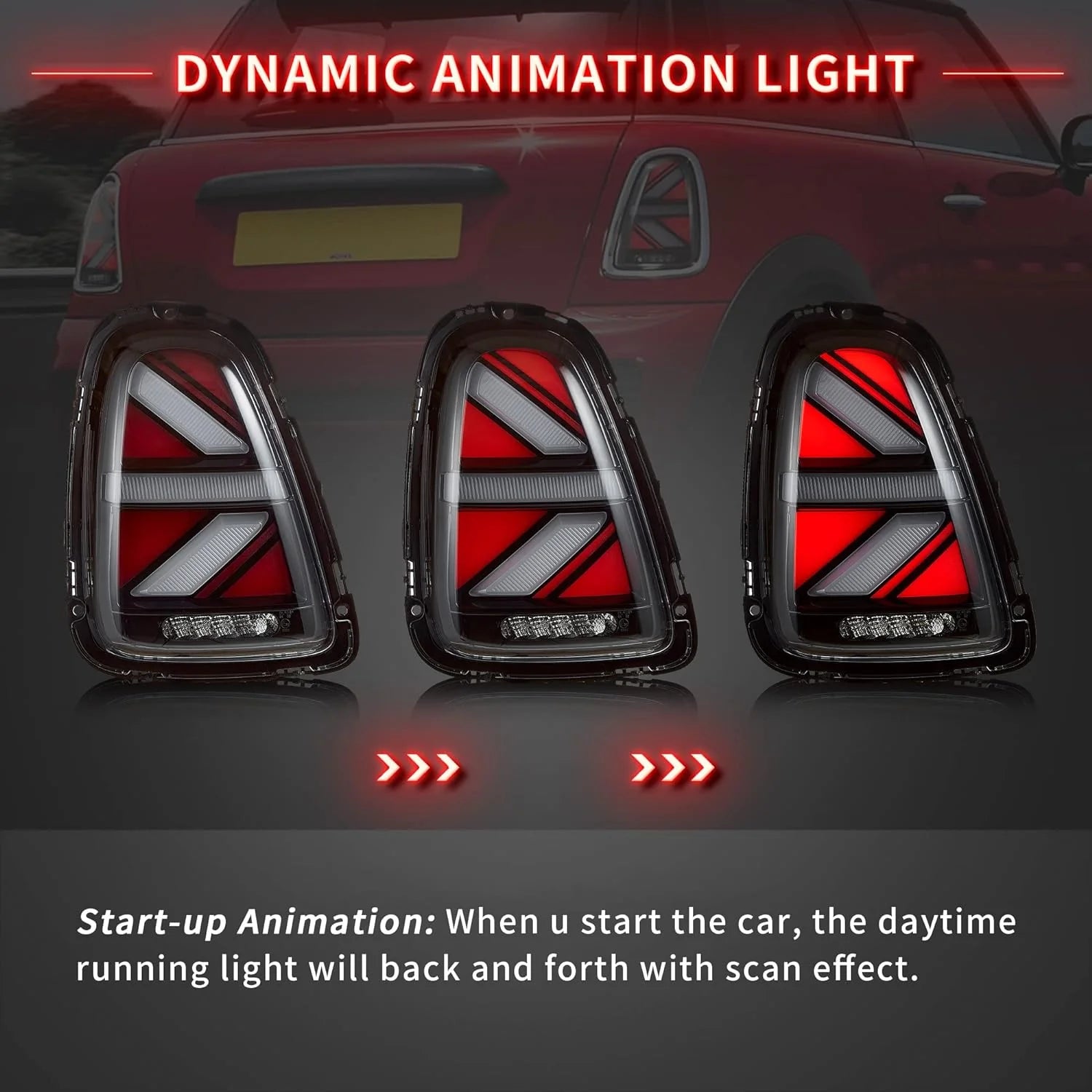 BMW Mini Cooper(Hatch) R56 R57 R58 R59 LED Taillights 2007 - 2015