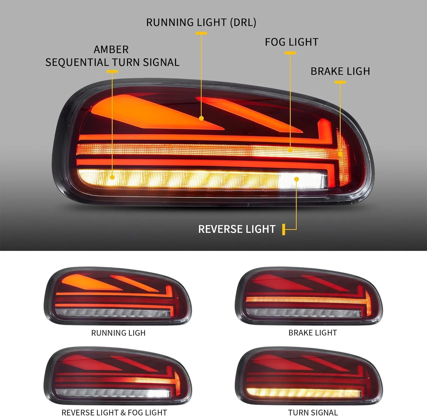 BMW Mini Clubman F54 LED Taillights 2015 - 2023