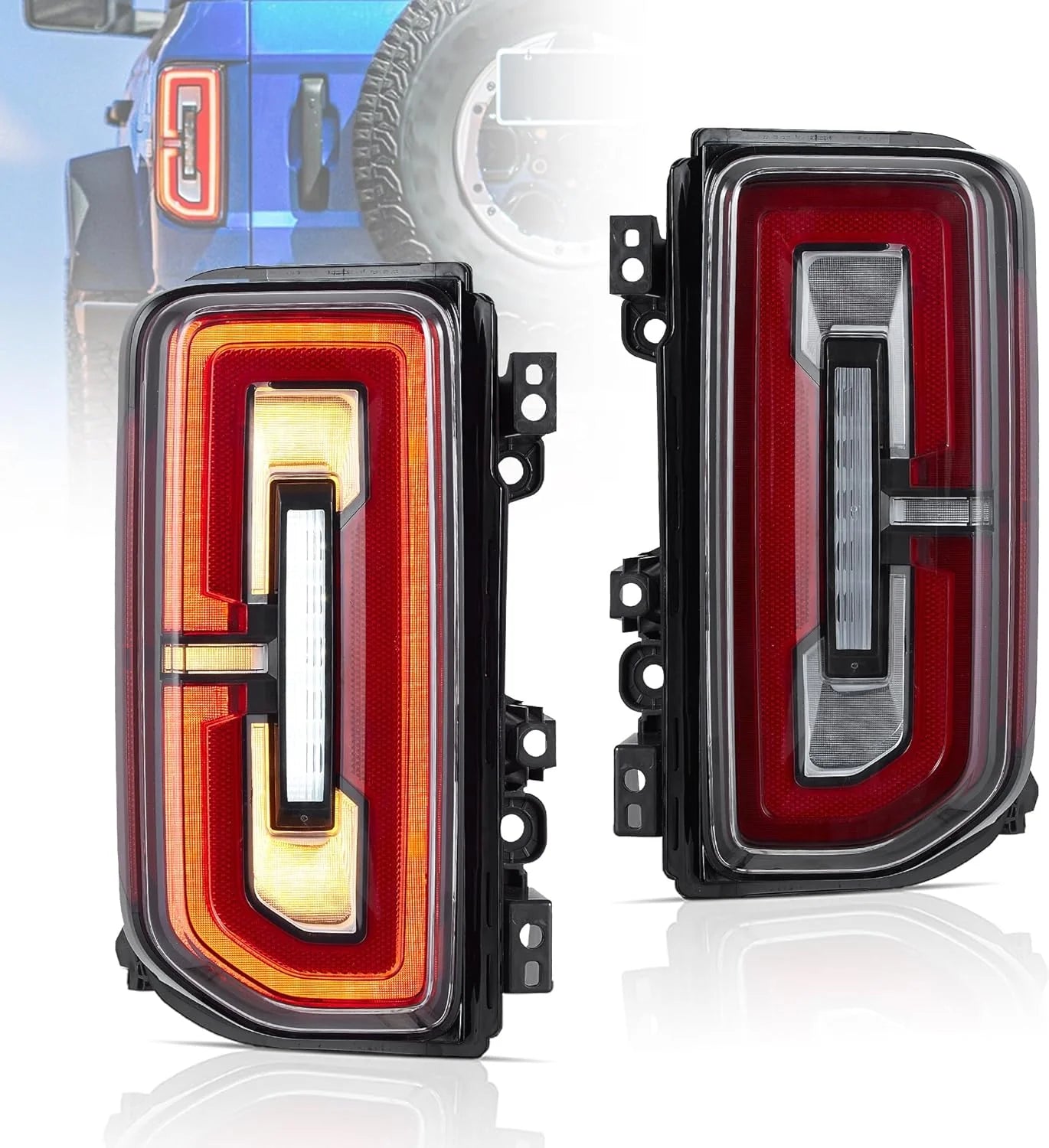 Ford Bronco LED Taillights 2021 - 2024
