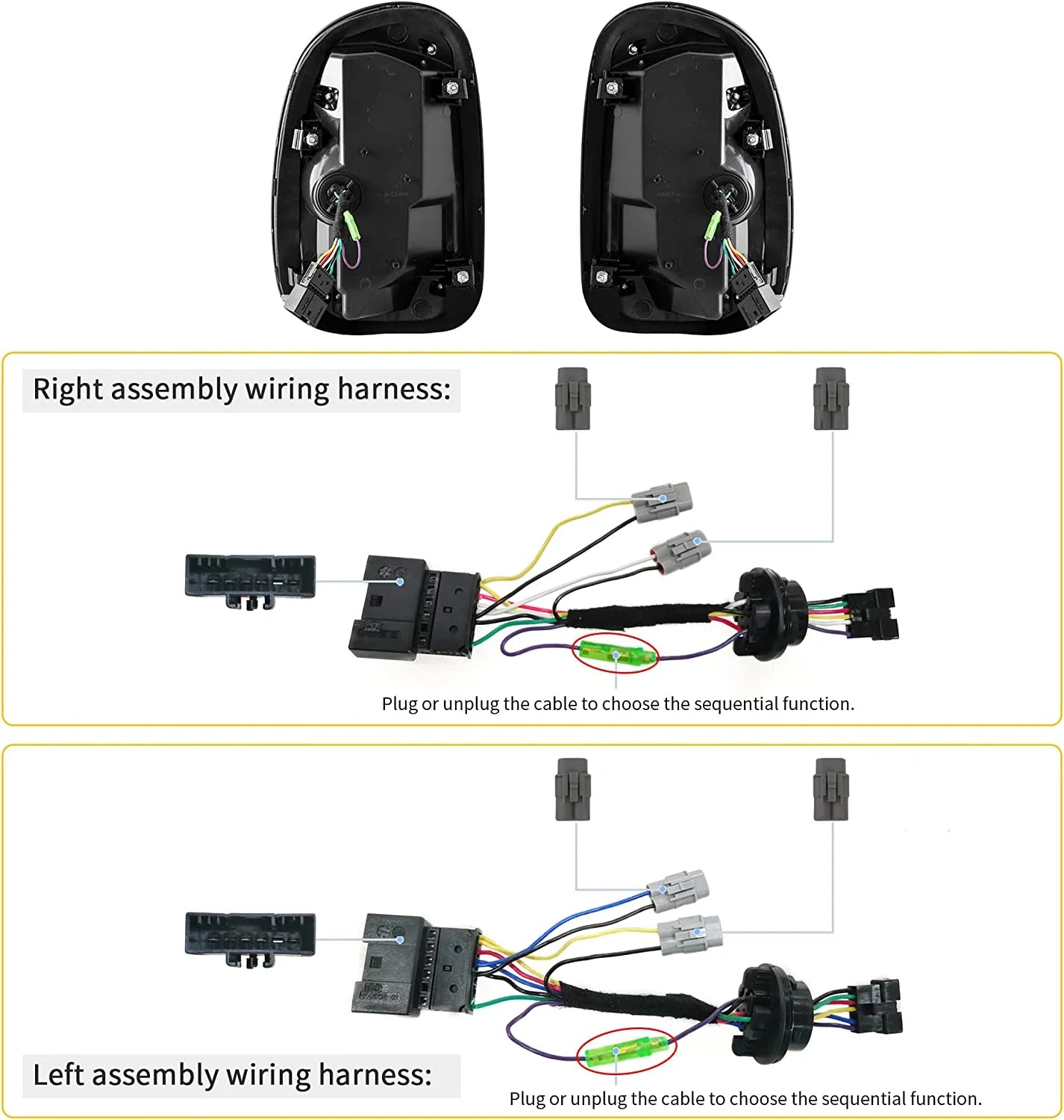 BMW Mini Countryman (R60) Union Jack LED Taillights 2010-2016