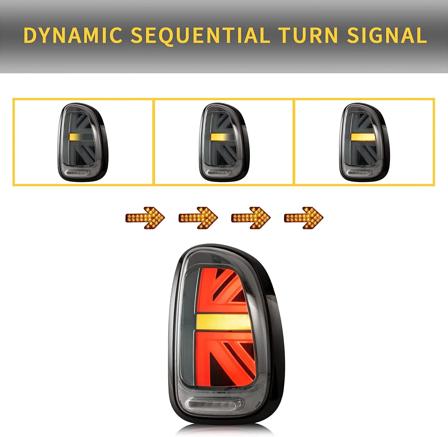 BMW Mini Countryman (R60) Union Jack LED Taillights 2010-2016