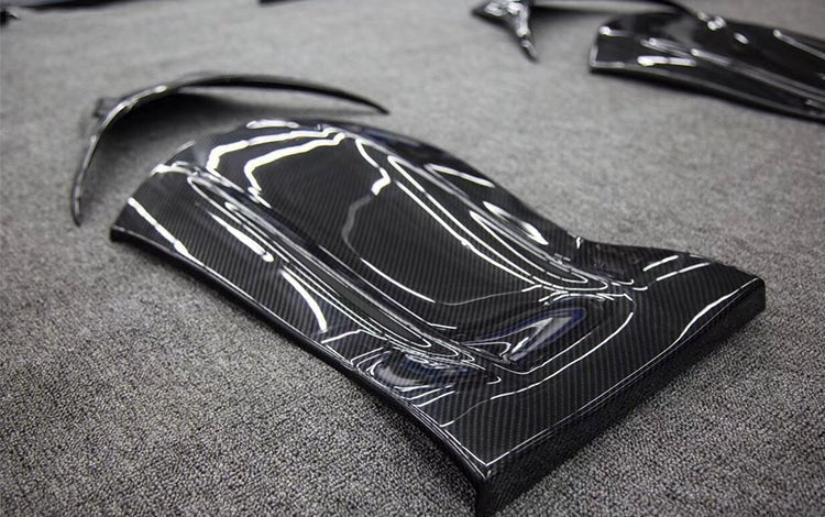 2015 - 2018 Mercedes Benz C63/S/CLA45 AMG Sedan Carbon Fiber Seat-back Cover