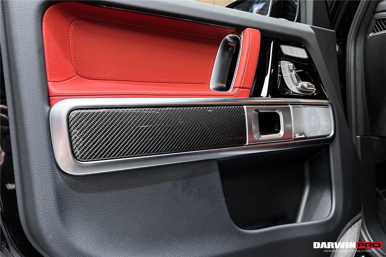 2019 - 2023 Mercedes Benz W464 G550 G63 AMG G-Class Dry Carbon Fiber Door Patch Replacement