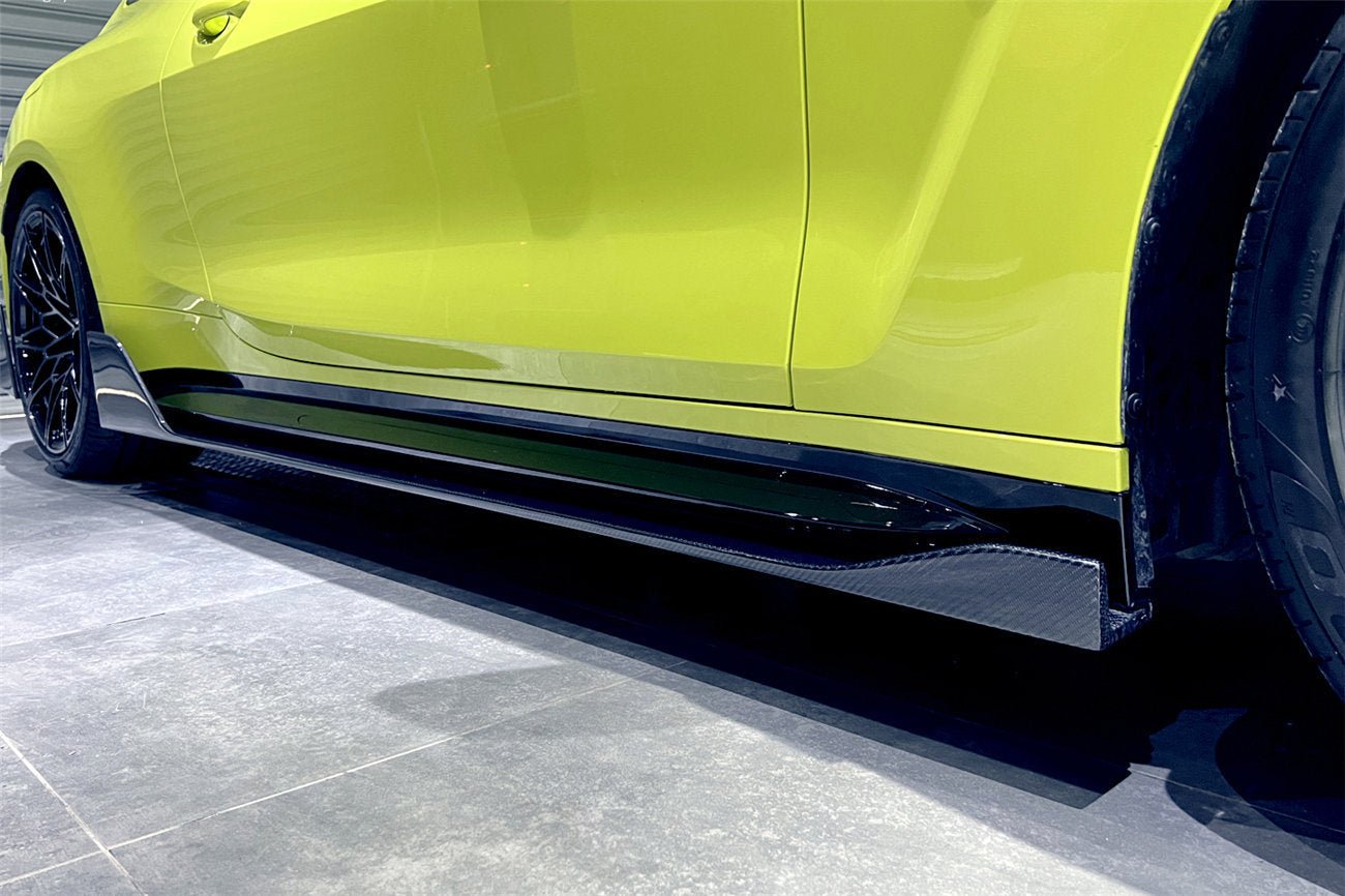 2021-2025 BMW M4 G82/G83 BKSS Style Carbon Fiber Side Skirts