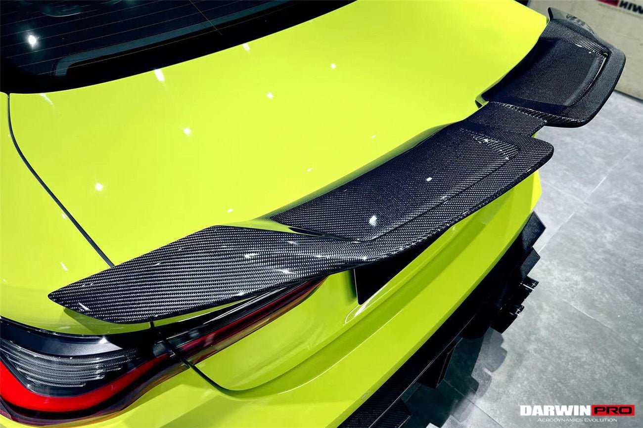 2021-2025 BMW M4 G82/4 Series G22 BKSS Style Carbon Fiber Trunk Spoiler