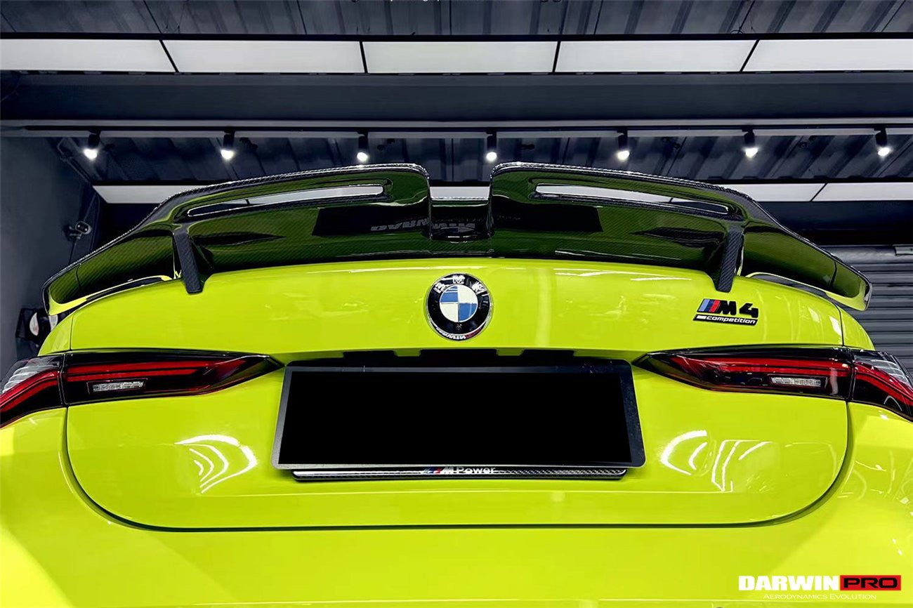 2021-2025 BMW M4 G82/4 Series G22 BKSS Style Carbon Fiber Trunk Spoiler