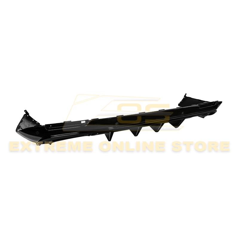 Dodge Challenger LA SRT Track Package Gloss Black Rear Diffuser 2015-Up