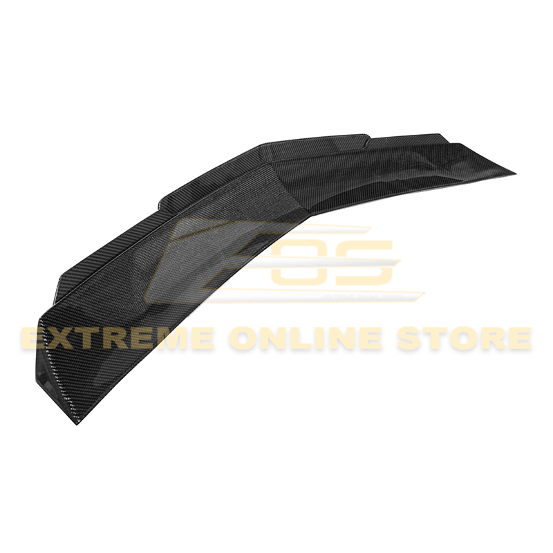 Cadillac CTS-V GMX322 Wickerbill Style Carbon Fiber Rear Trunk Spoiler 2009-2015