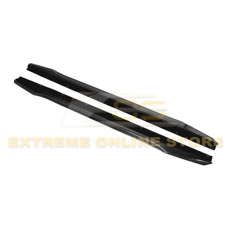 Cadillac CT5 Carbon Package Style Dry Carbon Fiber Side Skirts 2020-Up