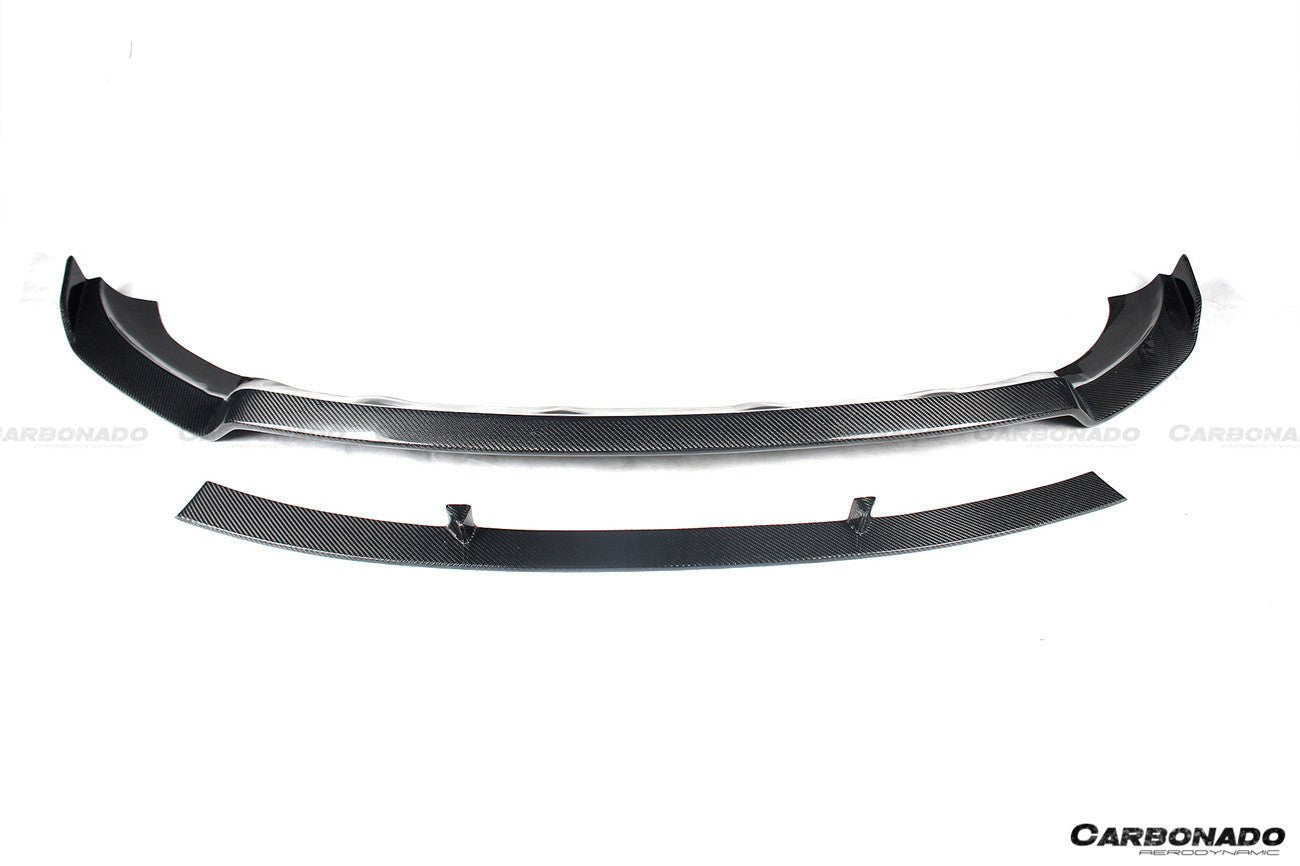 2014 - 2017 Porsche Macan GTS/Turbo/S ATS Style Carbon Fiber Front Lip