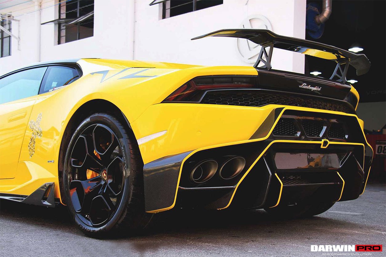 2015 - 2020 Lamborghini Huracan LP610 OE Style Carbon Rear Bumper Grille