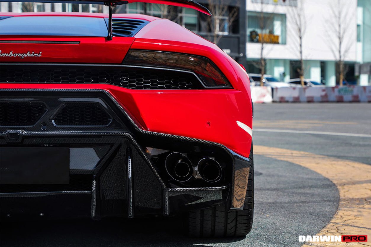 2015 - 2020 Lamborghini Huracan LP610 OE Style Carbon Rear Bumper Grille