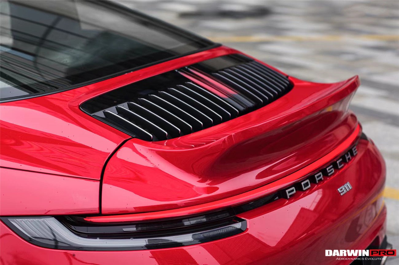 2019 - 2023 Porsche 911 992 Targa & Cabriolet BKSS Style Ducktail Trunk Wing