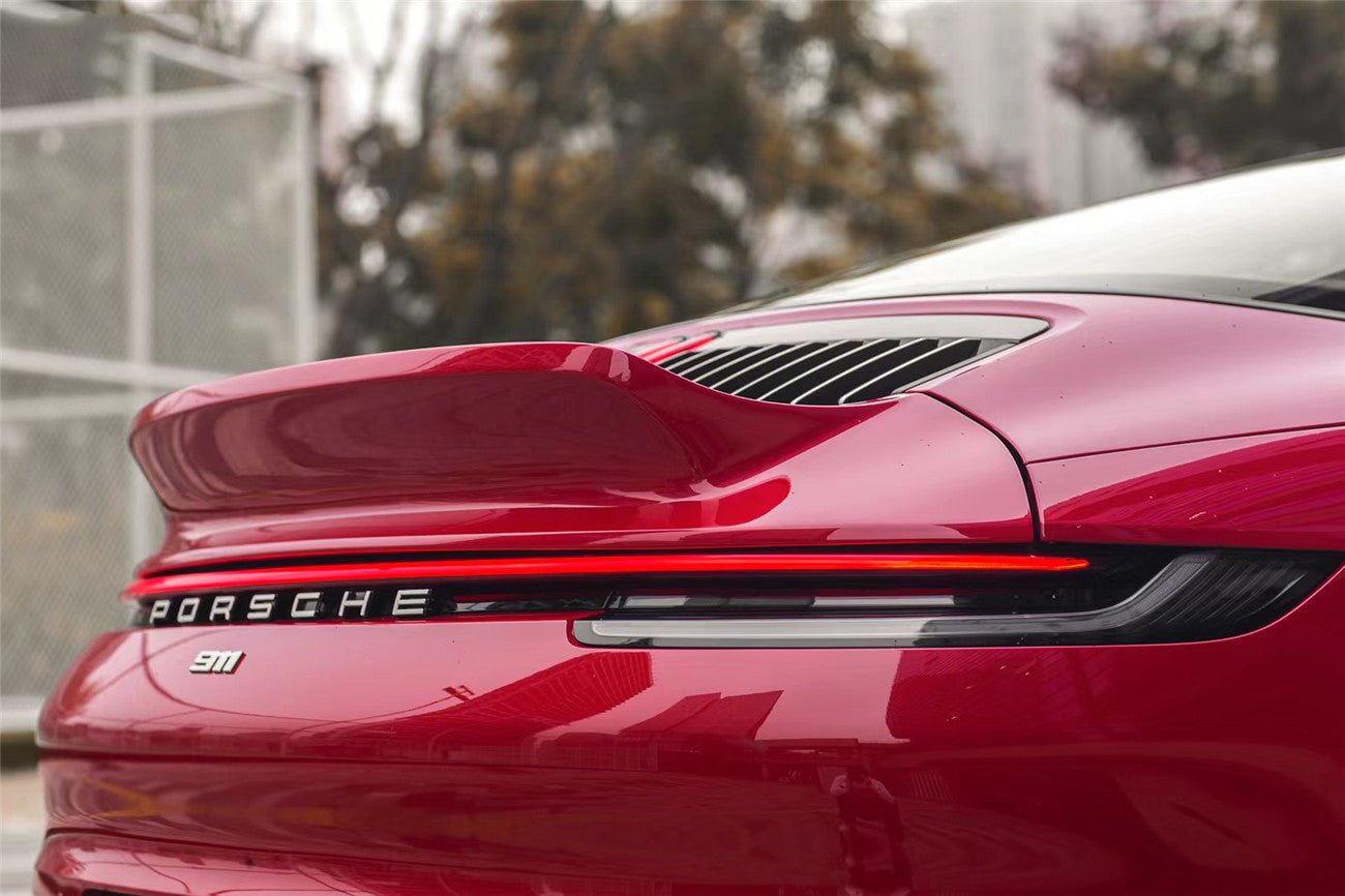 2019 - 2023 Porsche 911 992 Targa & Cabriolet BKSS Style Ducktail Trunk Wing