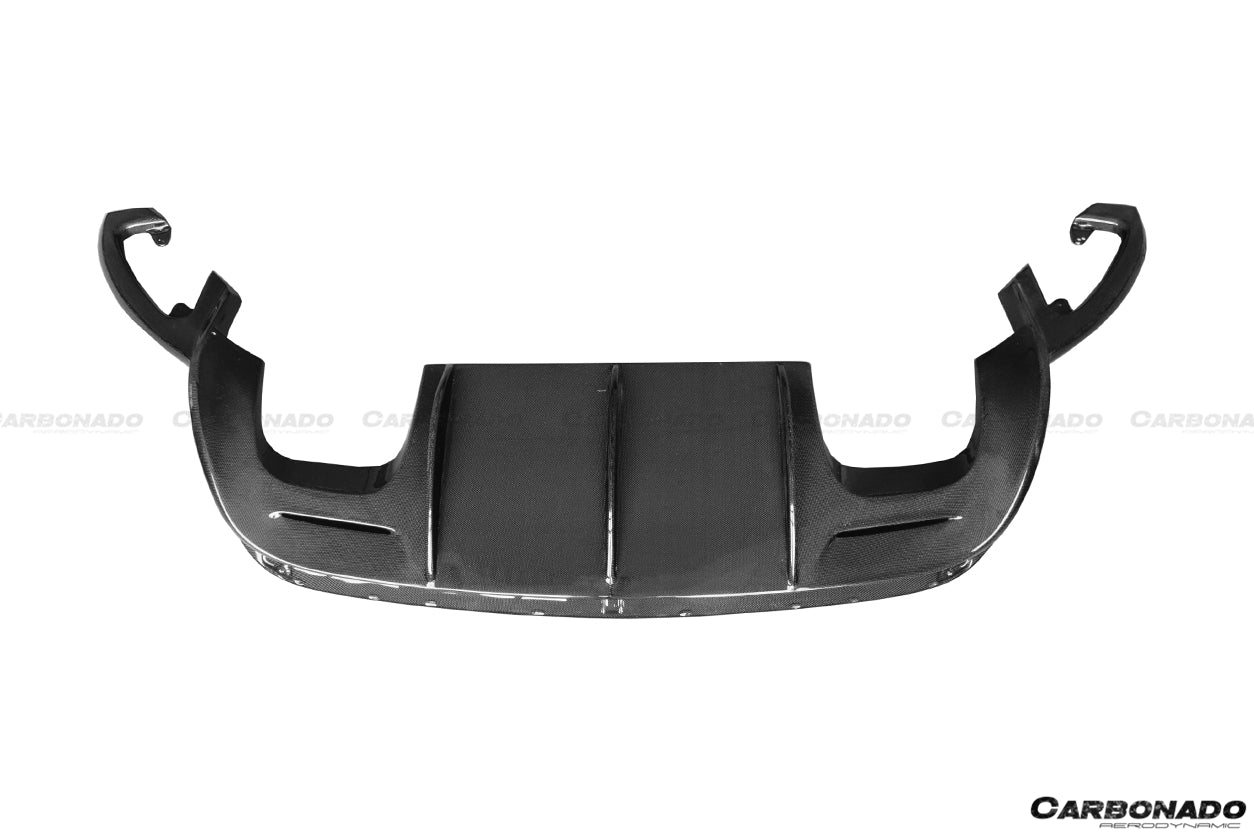 2009-2014 BMW E71 X6M VS Style Carbon Fiber Rear Diffuser