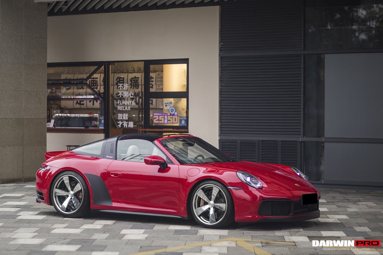 2019 - 2023 Porsche 911 992 Targa & Cabriolet BKSS Style Ducktail Trunk Wing