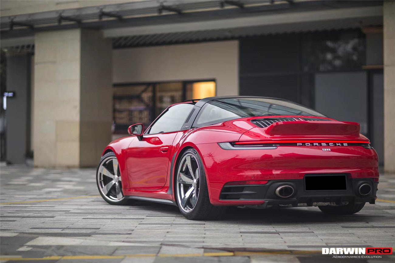 2019 - 2023 Porsche 911 992 Targa & Cabriolet BKSS Style Ducktail Trunk Wing