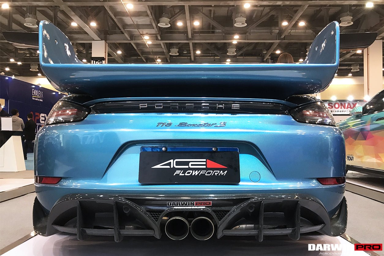 2016 - 2024 Porsche 718 Boxster STM Style Trunk Spoiler