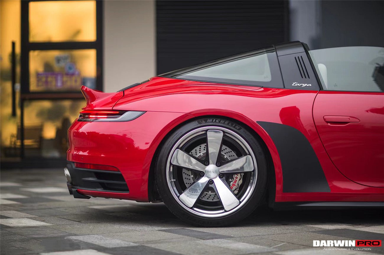 2019 - 2023 Porsche 911 992 Targa & Cabriolet BKSS Style Ducktail Trunk Wing