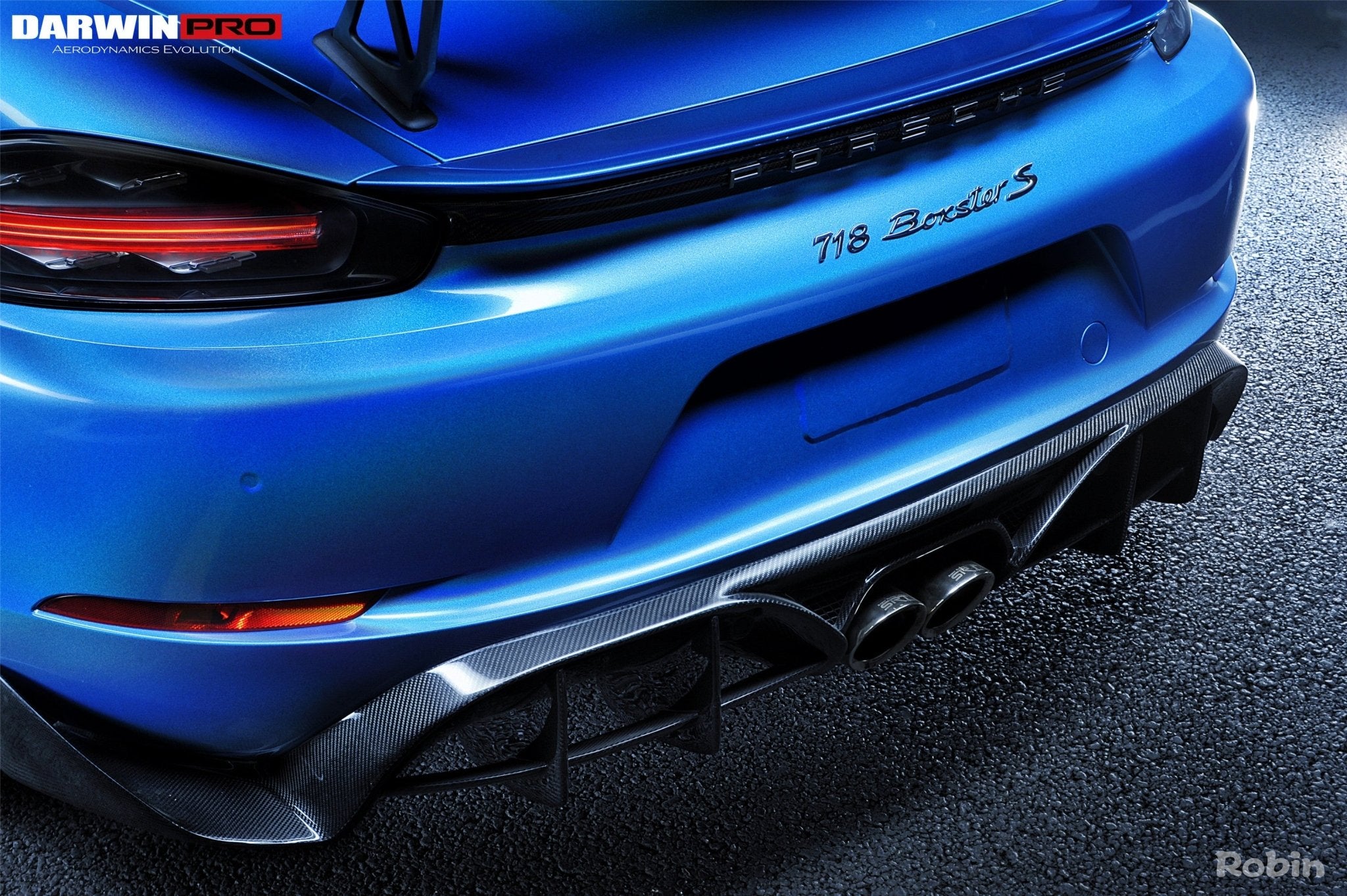 Porsche 718 Cayman & Boxster Stuttmate Carbon Fiber Body Kit (2016-2020)