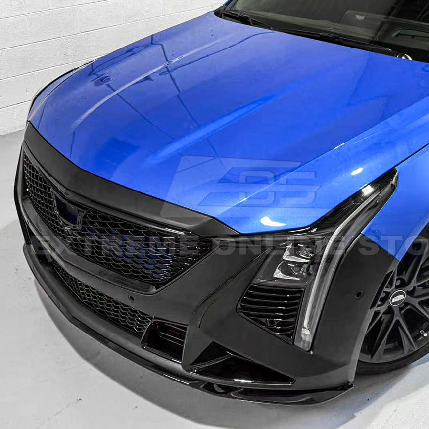 Cadillac CT5 CT5-V Blackwing Style Primed Black Front Bumper Conversion Kit 2025-Up