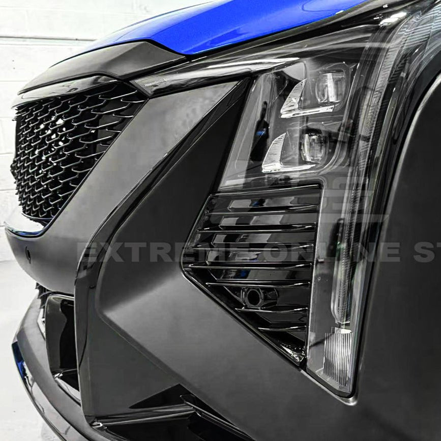 Cadillac CT5 CT5-V Blackwing Style Primed Black Front Bumper Conversion Kit 2025-Up