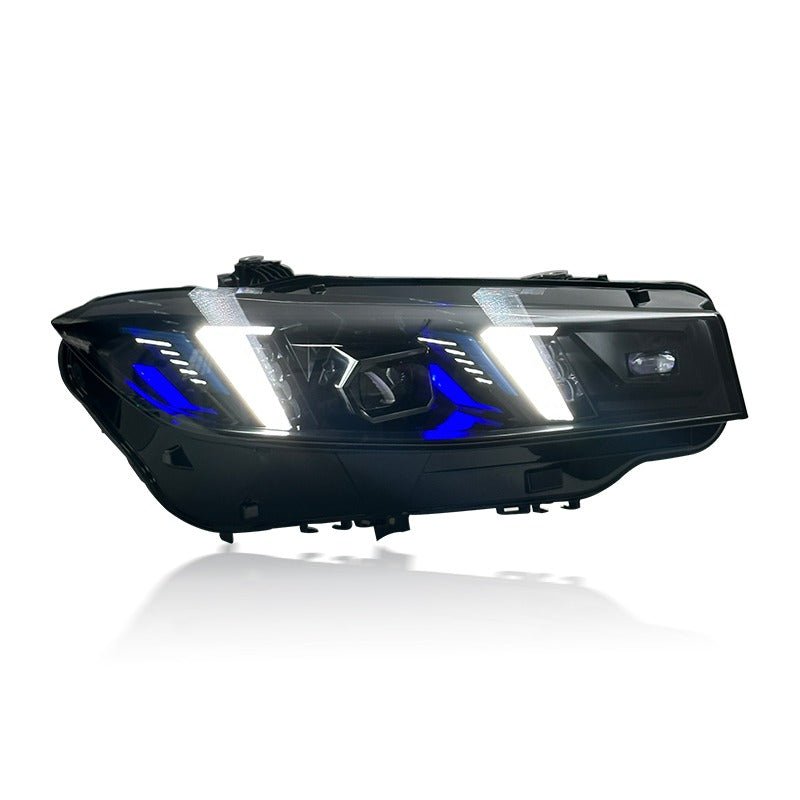 BMW G20 Complete Snake Eyes Style CSL Yellow/White LED Headlights 2023 - 2025