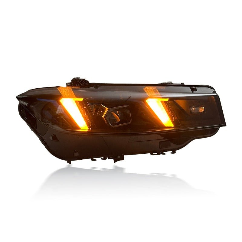 BMW G20 Complete Snake Eyes Style CSL Yellow/White LED Headlights 2023 - 2025