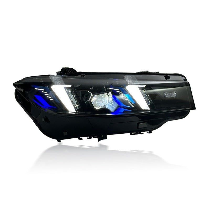 BMW G20 Complete Snake Eyes Style CSL Yellow/White LED Headlights 2023 - 2025