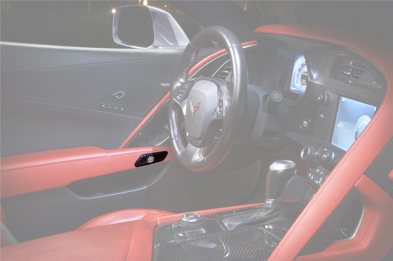 2013-2019 Corvette C7 Z06/GS Dry Carbon Door Handle Trim