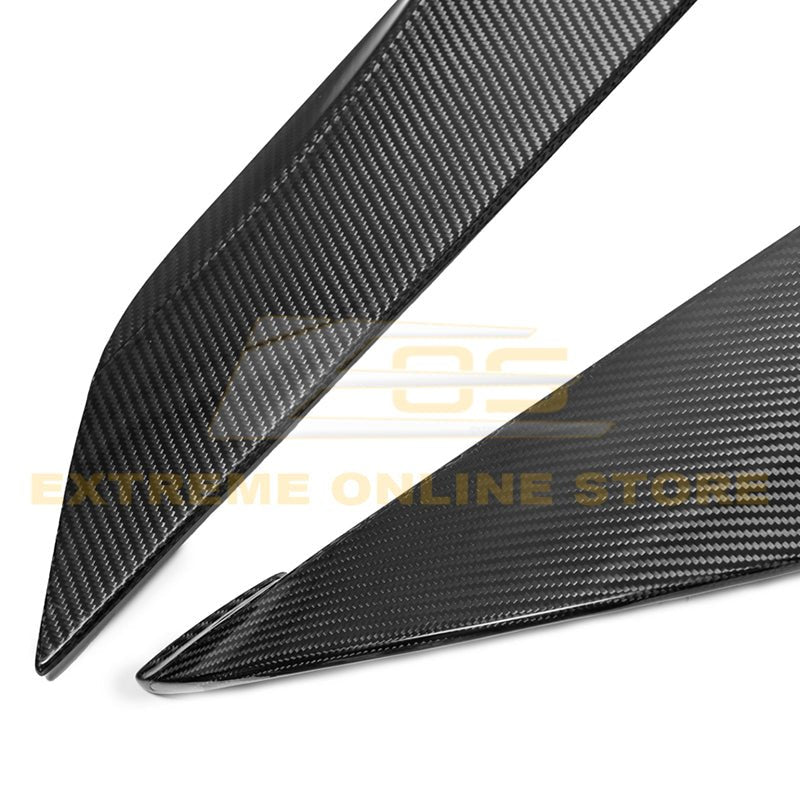 Toyota Supra A90 Carbon Fiber Side Fender Scoop Accent Door Garnish 2020-Up