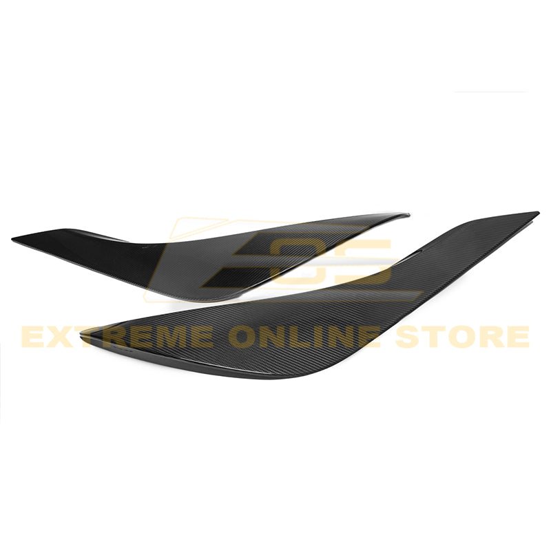 Toyota Supra A90 Carbon Fiber Side Fender Scoop Accent Door Garnish 2020-Up